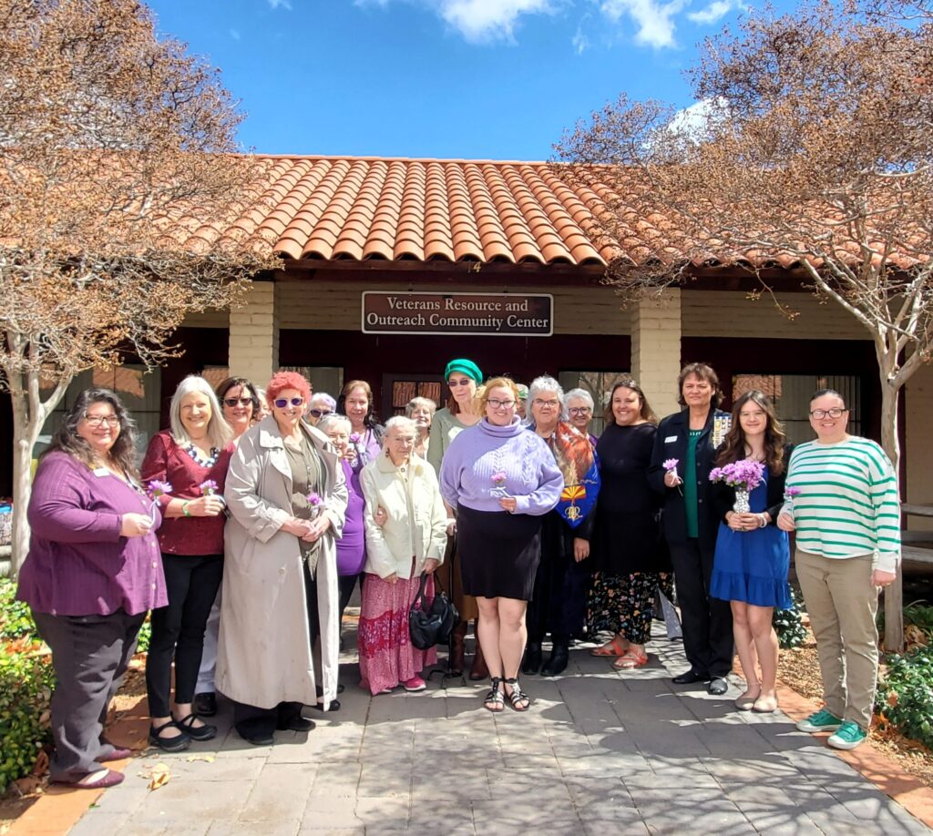 Members of the Tombstone Chapter, NSDAR, Celebrate Women's History Month, March 2025