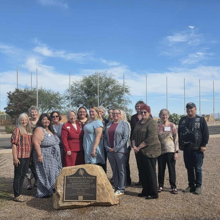 Patriots of the Revolutionary War America 250 Marker Dedication at the Southern Arizona Veterans Memorial Cemetery, November 15, 2025